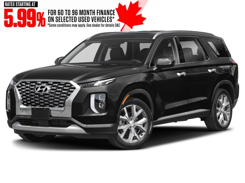 2022 Hyundai Palisade Luxury 7-Passenger AWD Abyss Black  Shot 4