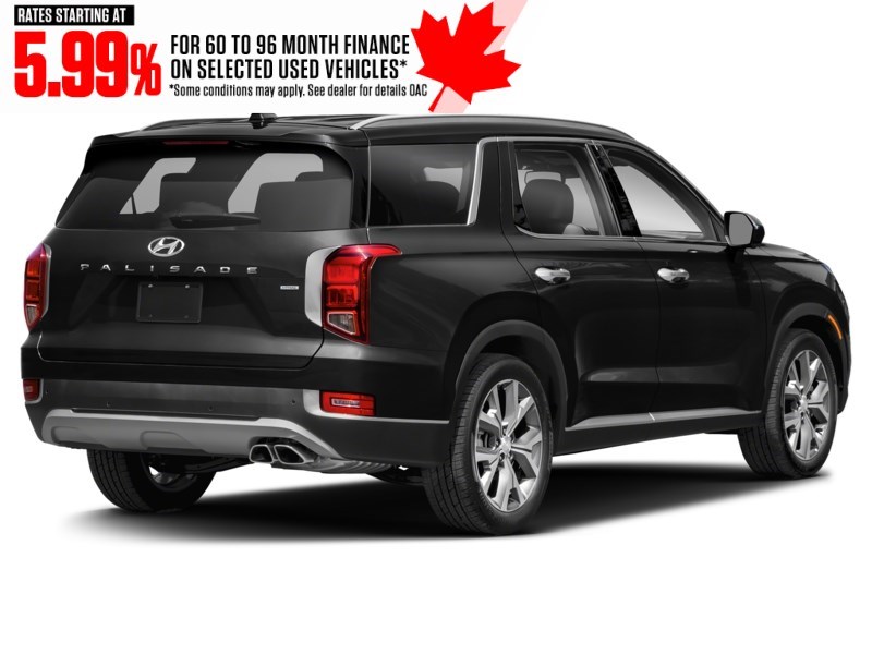 2022 Hyundai Palisade Luxury 7-Passenger AWD Abyss Black  Shot 2