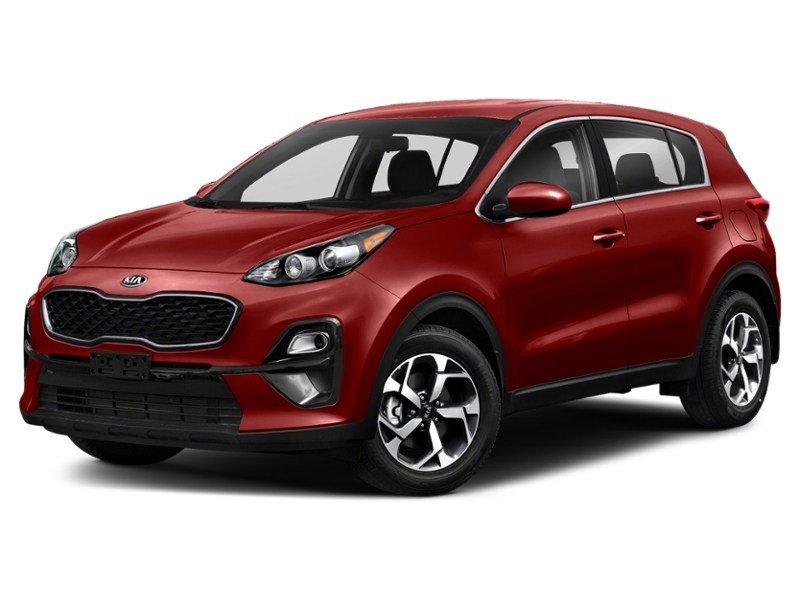 2021 Kia Sportage EX S AWD Scarlet Red  Shot 16