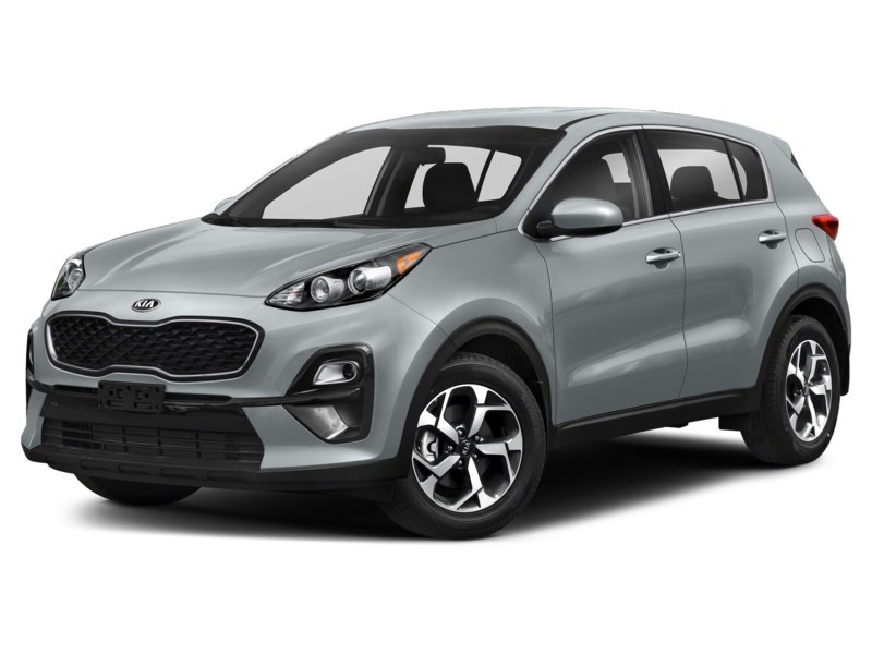 2021 Kia Sportage LX FWD Steel Grey  Shot 4