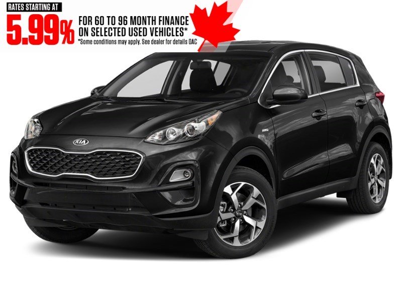 2020 Kia Sportage LX AWD Black Cherry  Shot 4