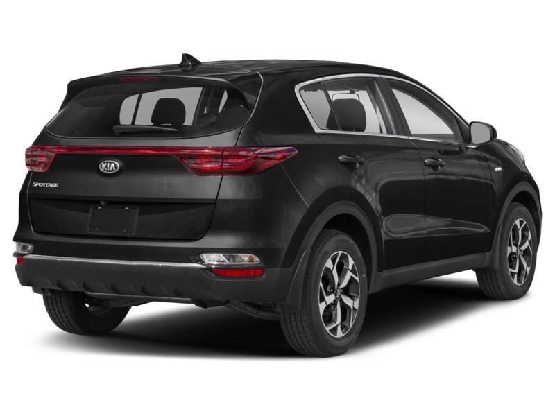 2021 Kia Sportage LX AWD Black Cherry  Shot 2