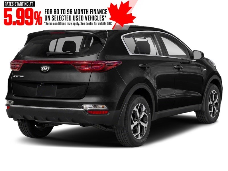 2020 Kia Sportage LX AWD Black Cherry  Shot 2