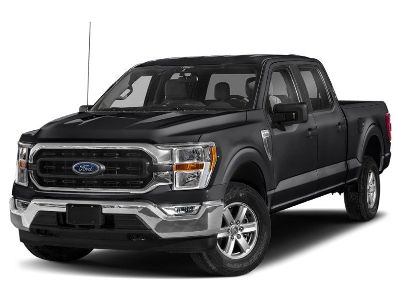 2022 Ford F-150 XLT 4WD SuperCrew 5.5' Box Agate Black Metallic  Shot 4