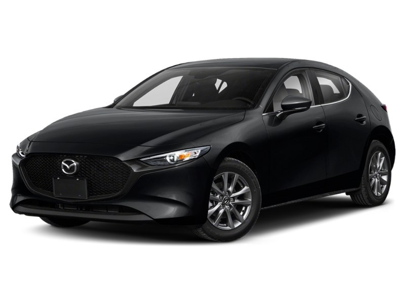 2021 Mazda Mazda3 Sport GX Auto FWD Jet Black Mica  Shot 11