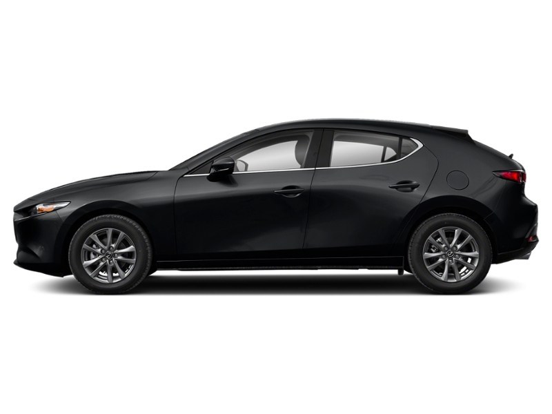 2021 Mazda Mazda3 Sport GX Auto FWD Jet Black Mica  Shot 12
