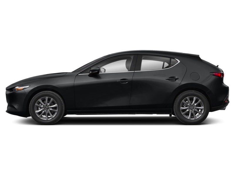 2022 Mazda Mazda3 Sport GX Auto FWD Jet Black Mica  Shot 10