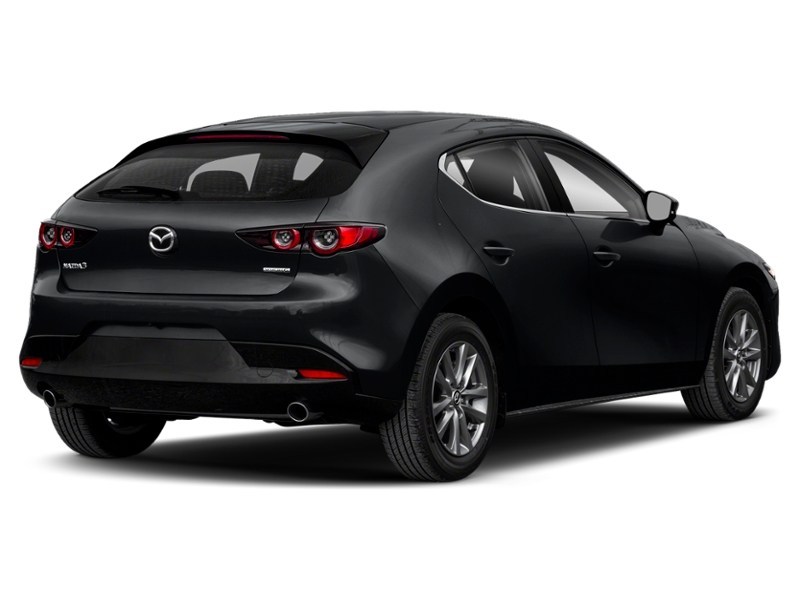 2021 Mazda Mazda3 Sport GX Auto FWD Jet Black Mica  Shot 9