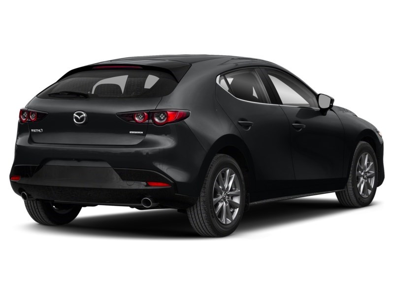 2022 Mazda Mazda3 Sport GX Auto FWD Jet Black Mica  Shot 13