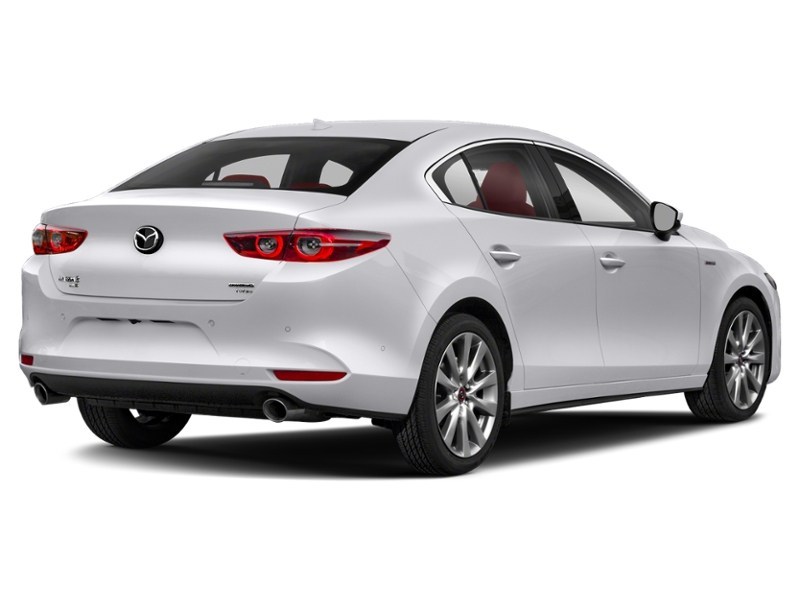 2021 Mazda Mazda3 100th Anniversary Edition Auto i-ACTIV AWD Snowflake White Pearl  Shot 2