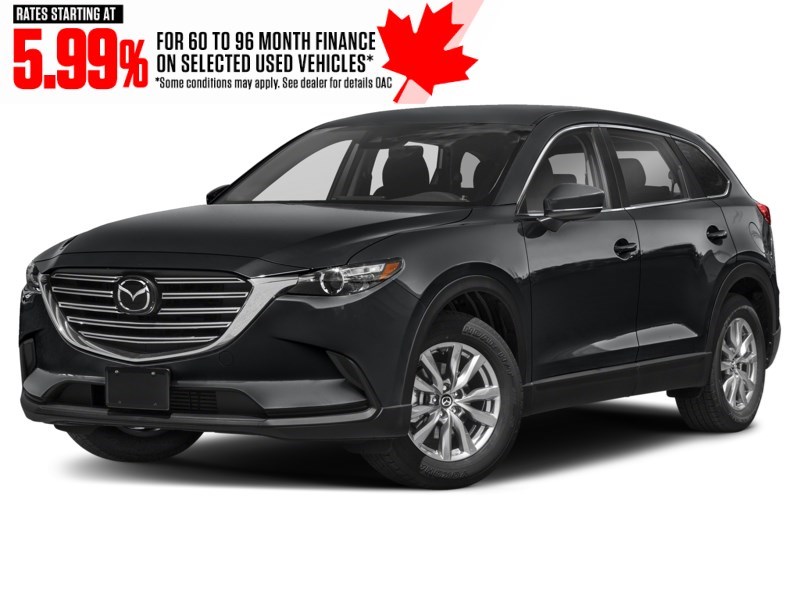 2022 Mazda CX-9 GS AWD Jet Black Mica  Shot 4