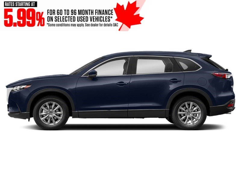 2022 Mazda CX-9 GS AWD Deep Crystal Blue Mica  Shot 5