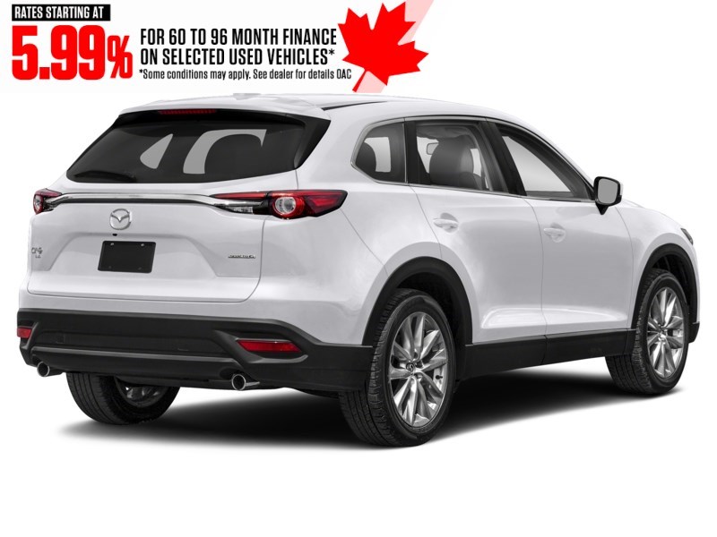 2022 Mazda CX-9 GS-L AWD Snowflake White Pearl  Shot 3