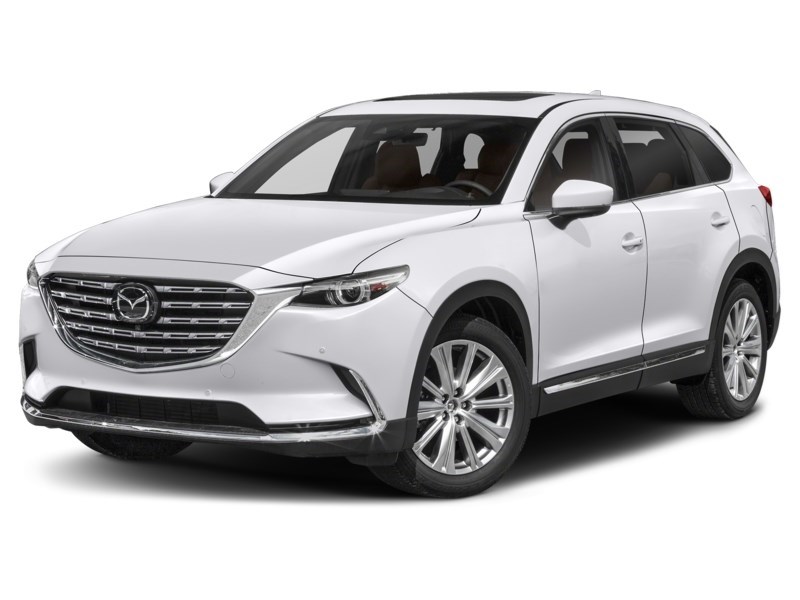 2023 Mazda CX-9 Signature AWD Snowflake White Pearl  Shot 4