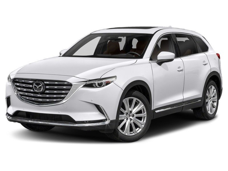 2023 Mazda CX-9 Signature AWD Snowflake White Pearl  Shot 4