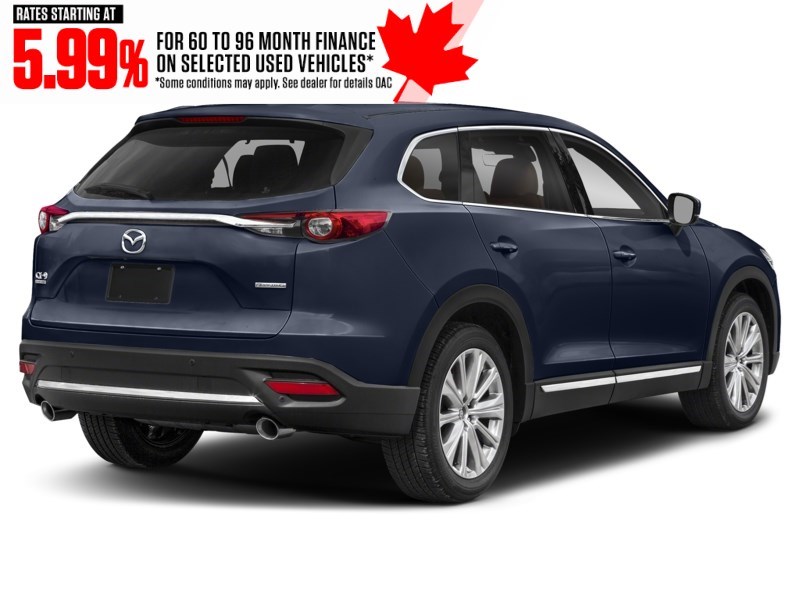 2021 Mazda CX-9 2021.5 Signature AWD Deep Crystal Blue Mica  Shot 6