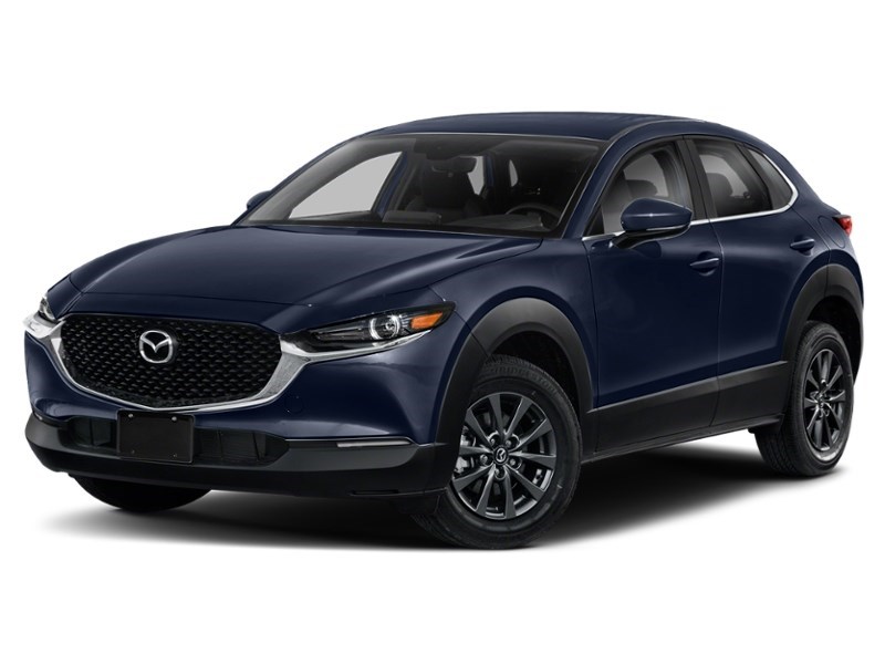 2021 Mazda CX-30 GX FWD Deep Crystal Blue Mica  Shot 4
