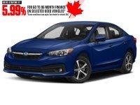 2022 Subaru Impreza Touring 4-door CVT w/EyeSight Sapphire Blue Pearl  Shot 4