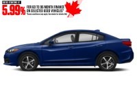 2022 Subaru Impreza Touring 4-door CVT w/EyeSight Sapphire Blue Pearl  Shot 3