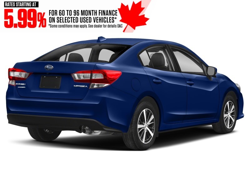 2022 Subaru Impreza Touring 4-door CVT w/EyeSight Sapphire Blue Pearl  Shot 6