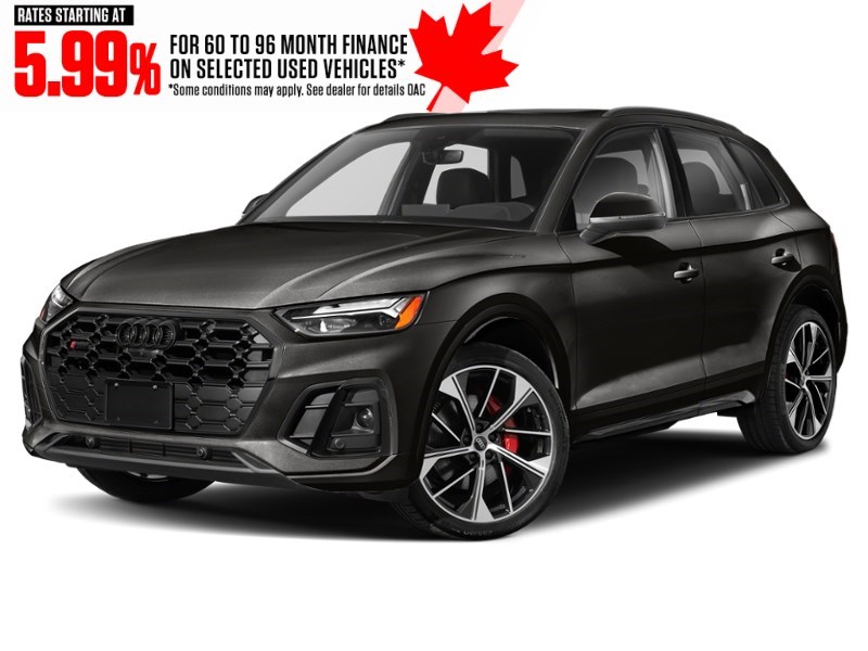 2022 Audi SQ5 Technik 3.0 TFSI quattro Mythos Black Metallic  Shot 4