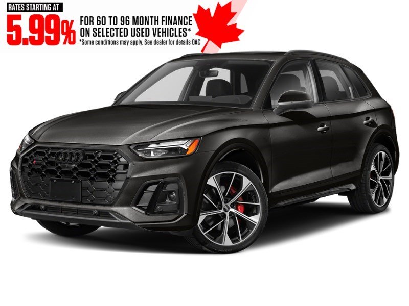 2022 Audi SQ5 Technik 3.0 TFSI quattro Mythos Black Metallic  Shot 4