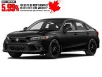 2023 Honda Civic Sport CVT Crystal Black Pearl  Shot 1