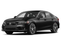 2022 Honda Civic Touring CVT Crystal Black Pearl  Shot 1