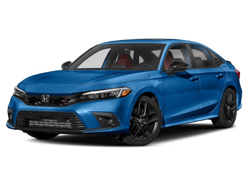 2024 Honda Civic Si Manual Aegean Blue Metallic  Shot 1