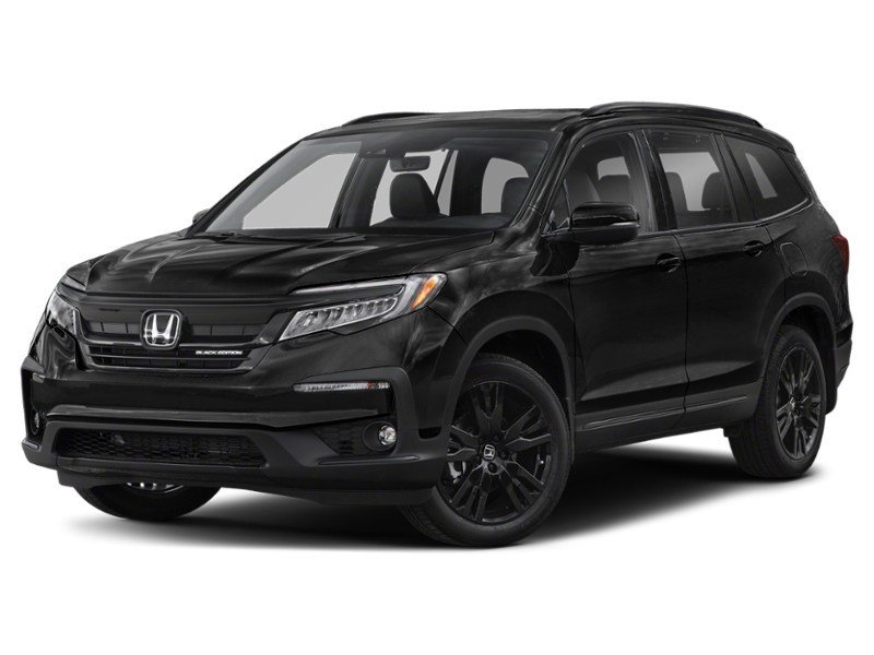 2022 Honda Pilot Black Edition AWD Crystal Black Pearl  Shot 1