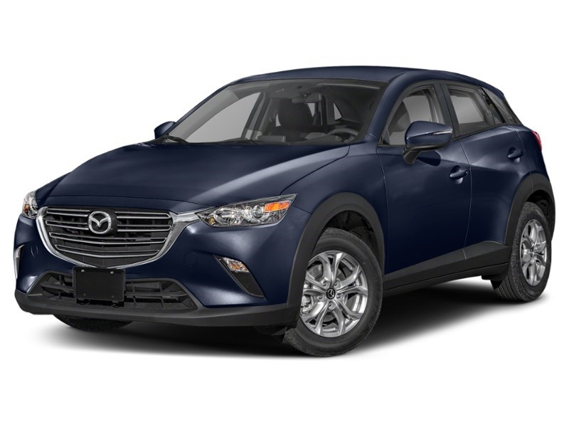 2022 Mazda CX-3 GS Auto AWD Deep Crystal Blue Mica  Shot 4