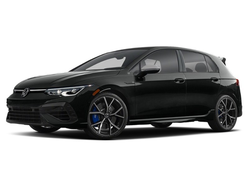 2022 Volkswagen Golf R DSG Deep Black Pearl  Shot 3