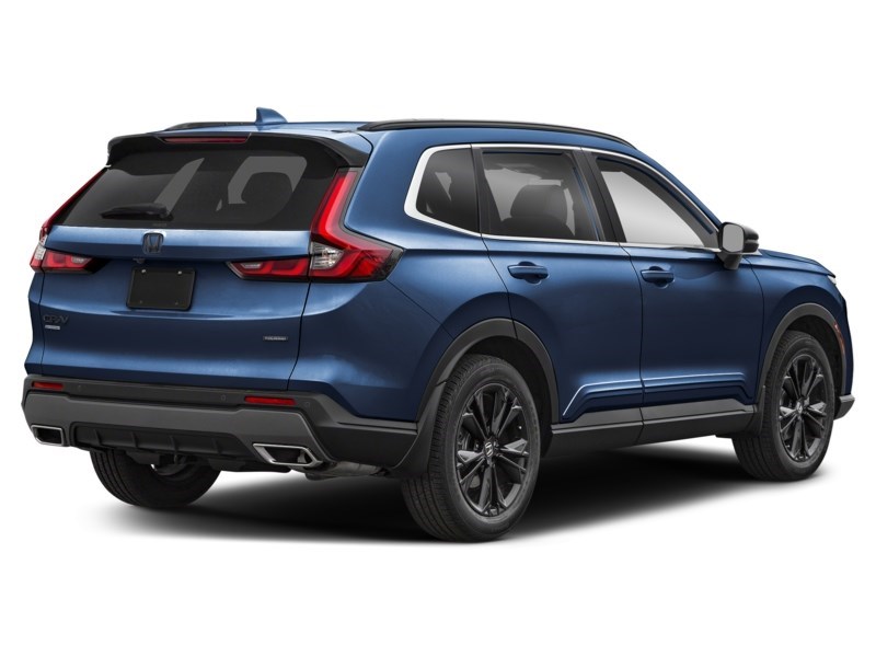 2024 Honda CR-V Hybrid Touring AWD Canyon River Blue Metallic  Shot 2