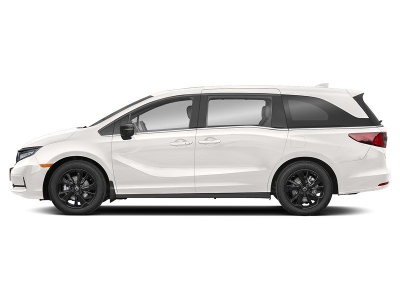 2023 Honda Odyssey Black Edition Auto Platinum White Pearl  Shot 3