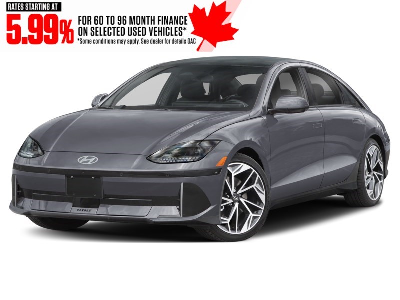 2023 Hyundai IONIQ 6 Preferred AWD Long Range w/Ultimate Pkg Nocturne Grey  Shot 4