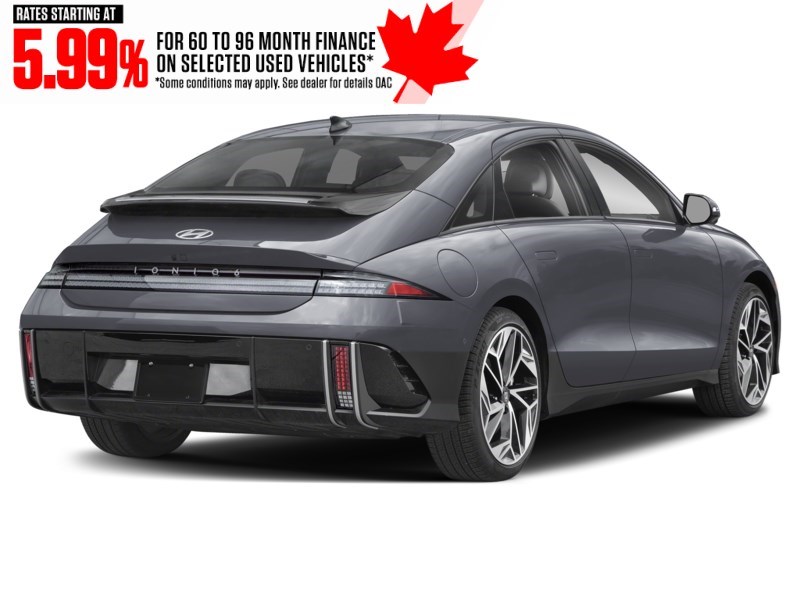 2023 Hyundai IONIQ 6 Preferred AWD Long Range w/Ultimate Pkg Nocturne Grey  Shot 6