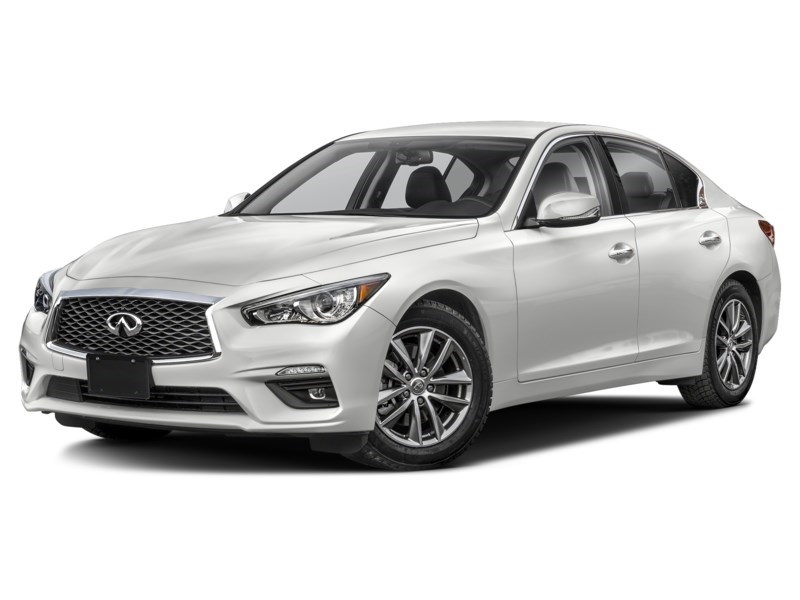 2023 INFINITI Q50 LUXE AWD Majestic White Pearl  Shot 7