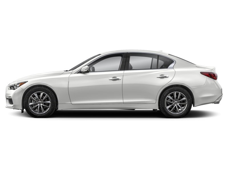 2023 INFINITI Q50 LUXE AWD Pure White  Shot 5