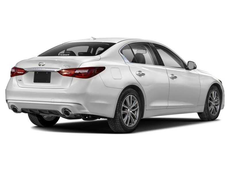2023 INFINITI Q50 LUXE AWD Majestic White Pearl  Shot 8