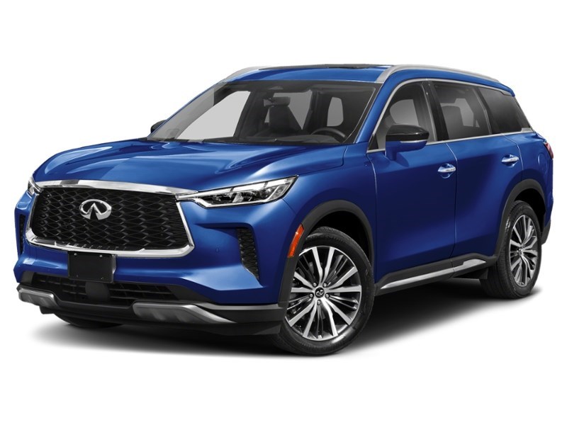 2023 INFINITI QX60 Sensory w/o Tow Grand Blue Pearl Metallic  Shot 10