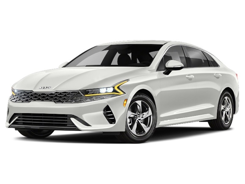 2023 Kia K5 GT DCT FWD w/Black Interior Glacial White Pearl  Shot 8