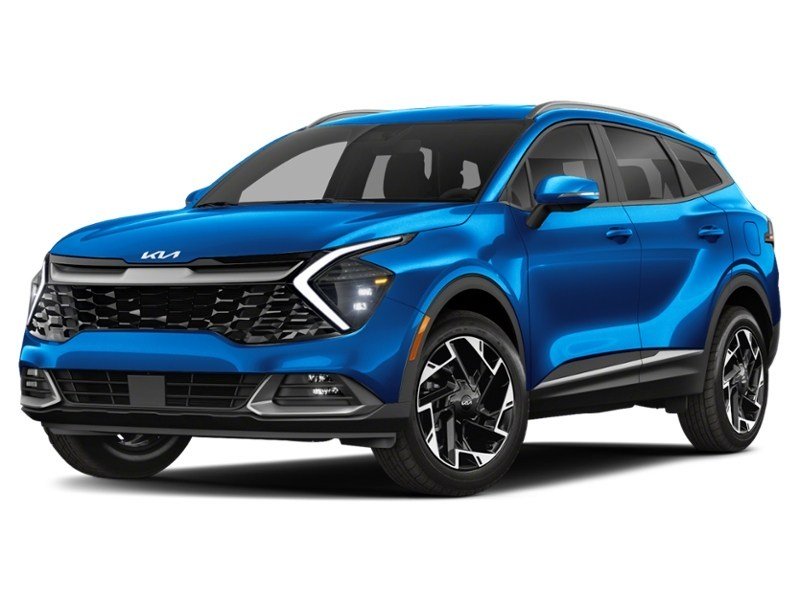 2025 Kia Sportage PHEV SX AWD w/Black Interior Vesta Blue  Shot 2