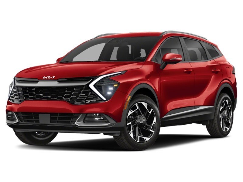 2025 Kia Sportage PHEV SX AWD w/Black Interior Dawning Red  Shot 4