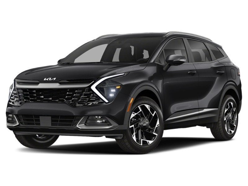 2025 Kia Sportage PHEV SX AWD w/Black Interior Fusion Black  Shot 7