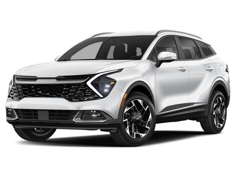 2025 Kia Sportage PHEV SX AWD w/Black Interior Snow White Pearl  Shot 9