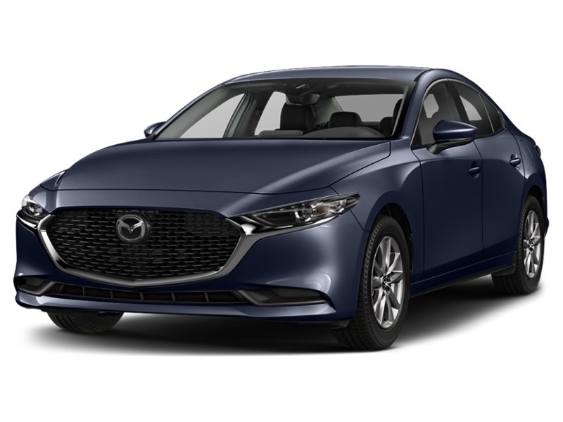 2023 Mazda Mazda3 GS Auto FWD Deep Crystal Blue Mica  Shot 3