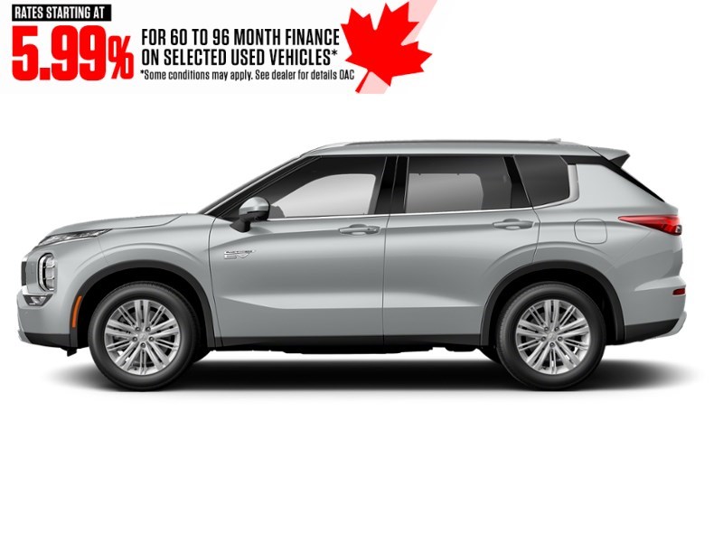 2024 Mitsubishi Outlander Plug-In Hybrid LE S-AWC Sterling Silver  Shot 4