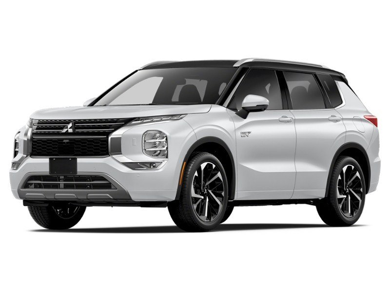2023 Mitsubishi Outlander Plug-In Hybrid GT S-AWC White Diamond/Black Roof  Shot 5