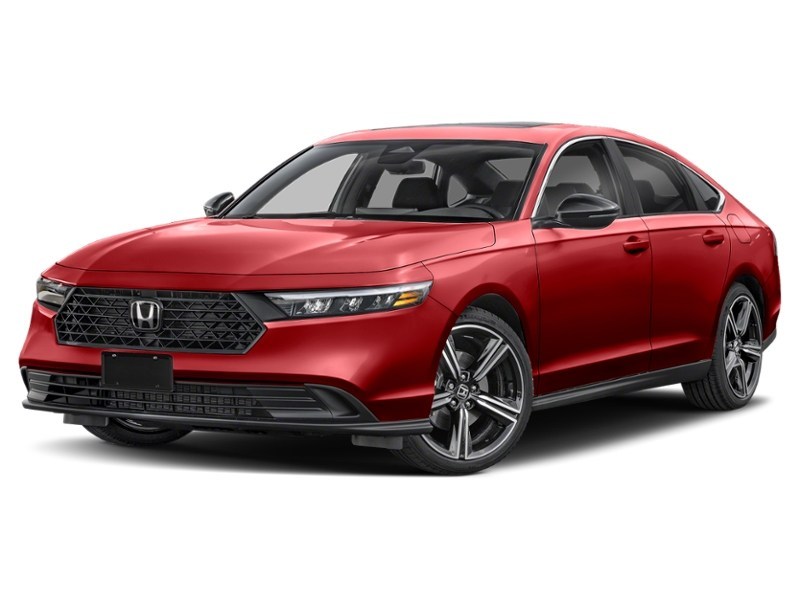 2023 Honda Accord Hybrid Sport CVT Radiant Red Metallic  Shot 4