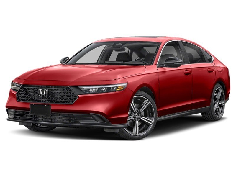 2023 Honda Accord Hybrid Sport CVT Radiant Red Metallic  Shot 4